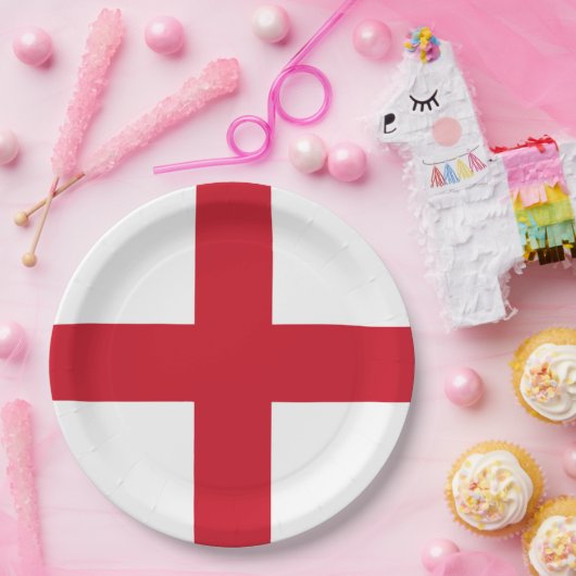 St. George ~ Flag England Paper Tellers Pappteller (Party)