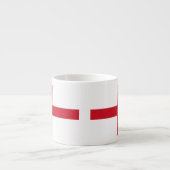 St. George ~ Flagge von England Espressotasse (Vorderseite)