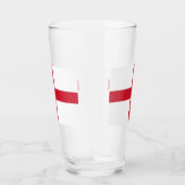 St. George ~ Flagge von England Glas (Rechts)