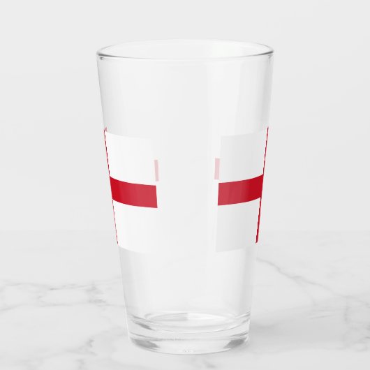 St. George ~ Flagge von England Glas (Rechts)