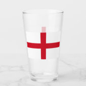 St. George ~ Flagge von England Glas (Vorderseite)