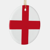 St. George ~ Flagge von England Keramik Ornament (Rechts)