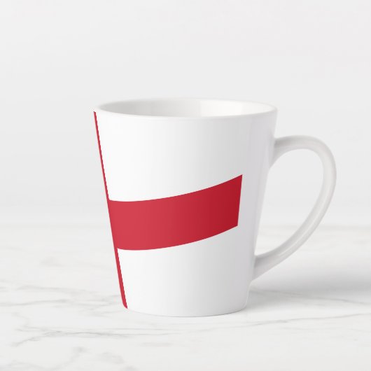 St. George ~ Flagge von England  Milchtasse (Rechts)
