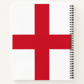St. George ~ Flagge von England Notizblock (Rückseite)