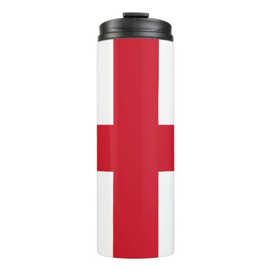 St. George ~ Flagge von England Thermosbecher (Vorderseite)