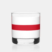 St. George ~ Flagge von England Whiskyglas (Links)