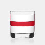 St. George ~ Flagge von England Whiskyglas (Rechts)