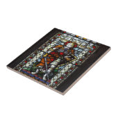 St. George Glasfenster - Monogramm Fliese (Seite)