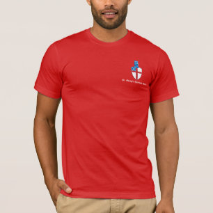 St George grundlegendes Rot T T-Shirt