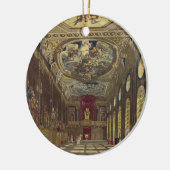St George Hall, Windsor Schloss, von 'königlichem Keramikornament (Links)