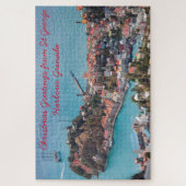 St.George Harbour Grenada Karibik. Puzzle (Vertikal)