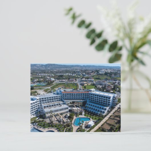 St. George Hotel Paphos, Zypern Postkarte (Stehend Vorderseite)