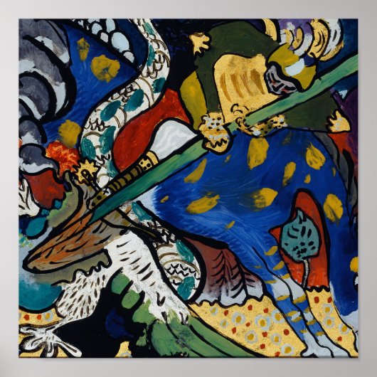 St. George I | Kandinsky Poster (Vorne)