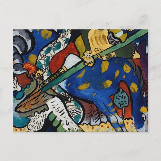 St. George I | Kandinsky Postkarte (Vorderseite)