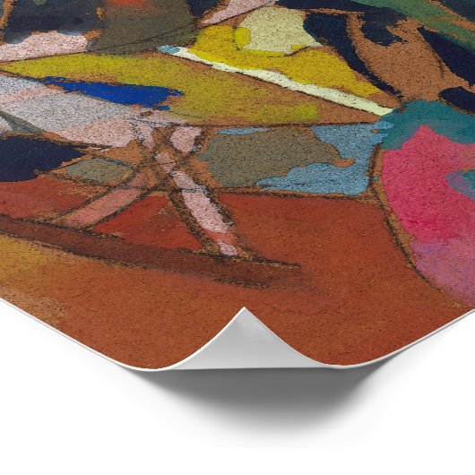 St. George II | Kandinsky Poster (Ecke)