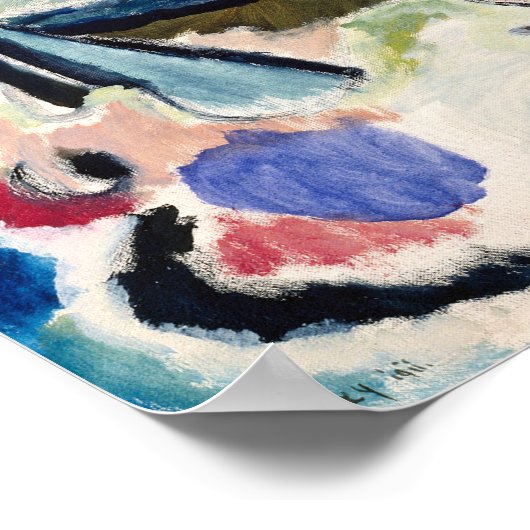 St. George III | Kandinsky Poster (Ecke)