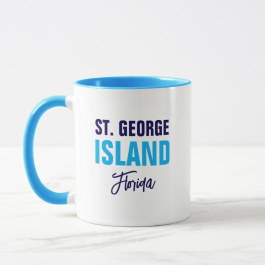 St. George Island Florida Kaffeetasse (Links)