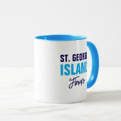 St. George Island Florida Kaffeetasse (VorderseiteRechts)