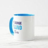 St. George Island Florida Kaffeetasse (Vorderseite Links)