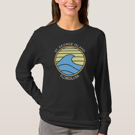 St George Island Fun Beach T-Shirt (Vorderseite)