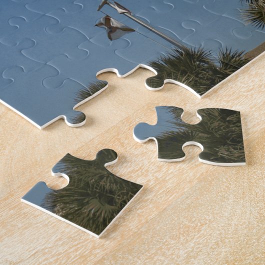 St George Island Lighthouse in Eastpoint, Fl on a Puzzle (Seite)