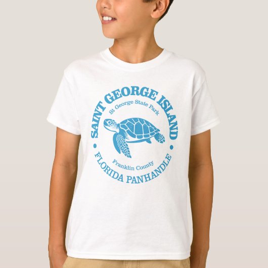 St. George Island (Meeresschildkröte) T-Shirt (Vorderseite)