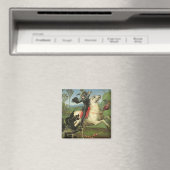 St. George kämpft mit dem Drachen Magnet (In Situ (Geschirrspüler))