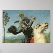 St. George kämpft mit dem Drachen Poster (Vorne)