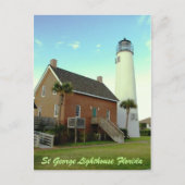 St George Lighthouse Fl Postcard Postkarte (Vorderseite)