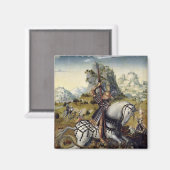 St. George Magnet (Vorderseite/Rückseite)