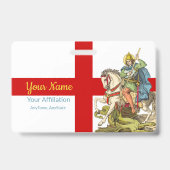 St. George on Horseback (BS 01) Ausweis (Rückseite)
