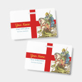 St. George on Horseback (BS 01) Ausweis (Vorder- & Rückseite)