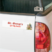 St. George on Horseback (BS 01) Autoaufkleber (Auf Lkw)