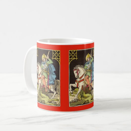 St. George on Horseback (BS 01) Kaffeetasse (Vorderseite Links)