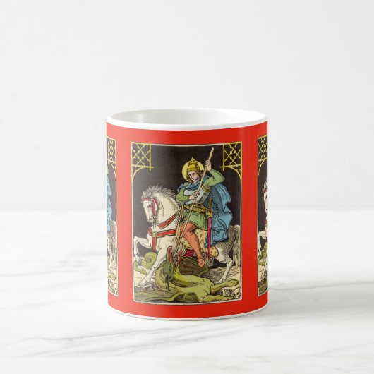 St. George on Horseback (BS 01) Kaffeetasse (Mittel)