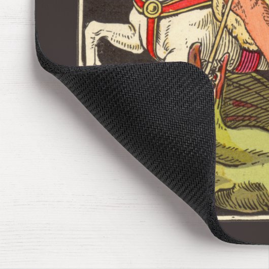 St. George on Horseback (BS 01) Mousepad (Ecke)