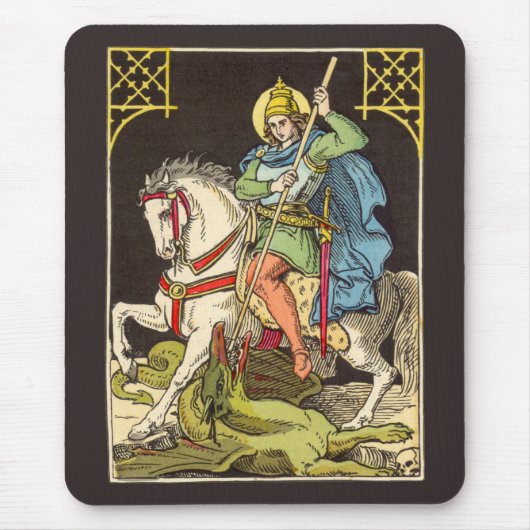 St. George on Horseback (BS 01) Mousepad (Vorne)