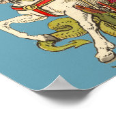 St. George on Horseback (BS 01) Poster (Ecke)