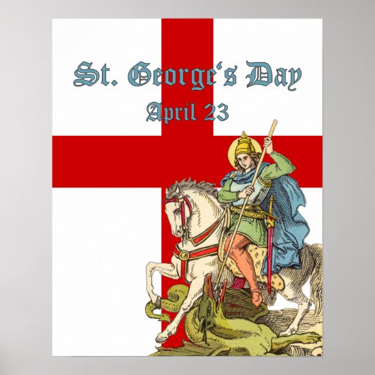 St. George on Horseback (BS 01) Poster (Vorne)