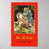 St. George on Horseback (BS 01) Poster (Vorne)