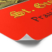 St. George on Horseback (BS 01) Poster (Ecke)