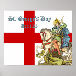 St. George on Horseback (BS 01) Poster