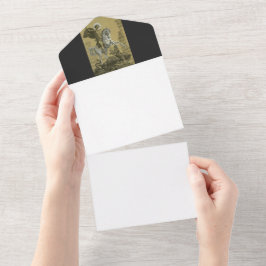 St. George Patron in England All In One Einladung