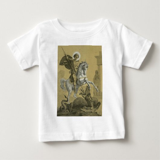 St. George Patron in England Baby T-shirt (Vorderseite)