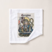 St. George Patron in England Badhandtuch Set (Waschlappen)