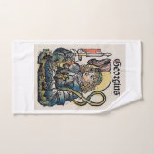 St. George Patron in England Badhandtuch Set (Handtuch)