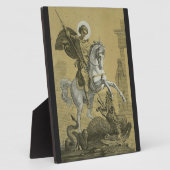 St. George Patron in England Fotoplatte (Seite)