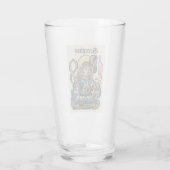 St. George Patron in England Glas (Rückseite)