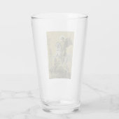 St. George Patron in England Glas (Rückseite)