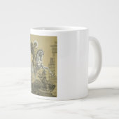 St. George Patron in England Jumbo-Tasse (Vorderseite Rechts)
